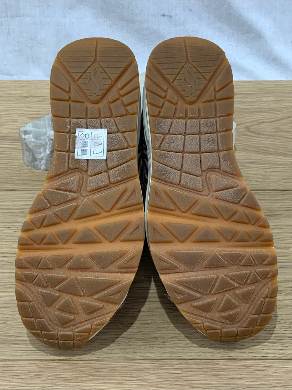 Skechers Uno Exotic Air Los Angeles Women’s 6 Animal Print (fauxe fur) Shoes - Picture 6 of 9